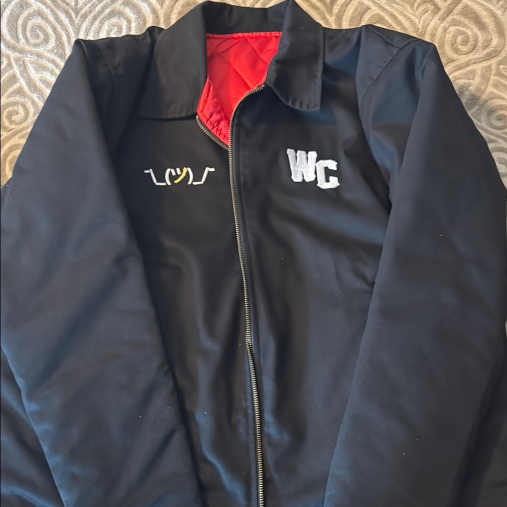Black Who Cares brand Men's Jacket